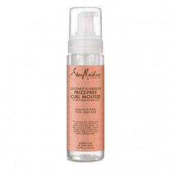 SHEA MOISTURE - COCONUT &amp; HIBISCUS - MOUSSE À BOUCLES SANS FRISOTTIS 220ml