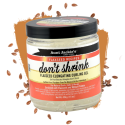 AUNT JACKIE'S - FLAXSEED RECIPES - DON'T SHRINK ELONGATING CURLING GEL 426GR