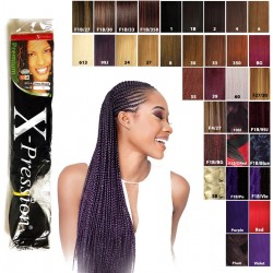 X-PRESSION - MÈCHES ULTRA BRAID violet