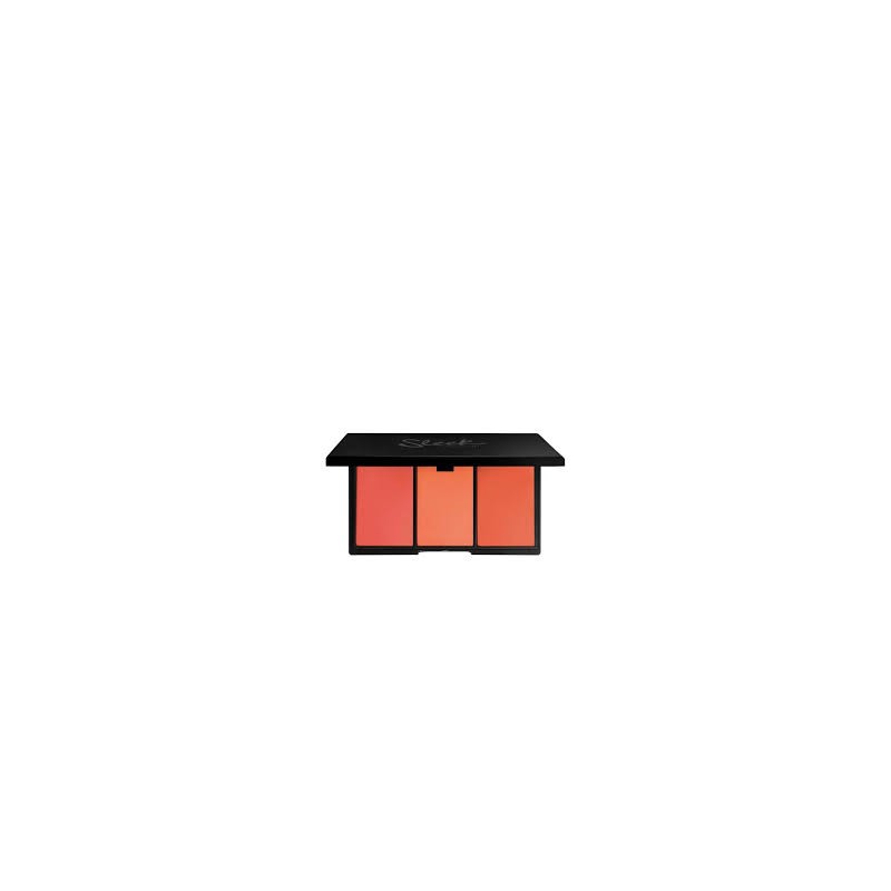 SLEEK MAKE UP BLUSH BY 3 PALETTE CALIFORN.I.A 370 13G