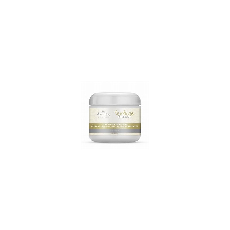 AVLON TEXTURE RELEASE CURL SHAPE & SHINE CREAM 8oz