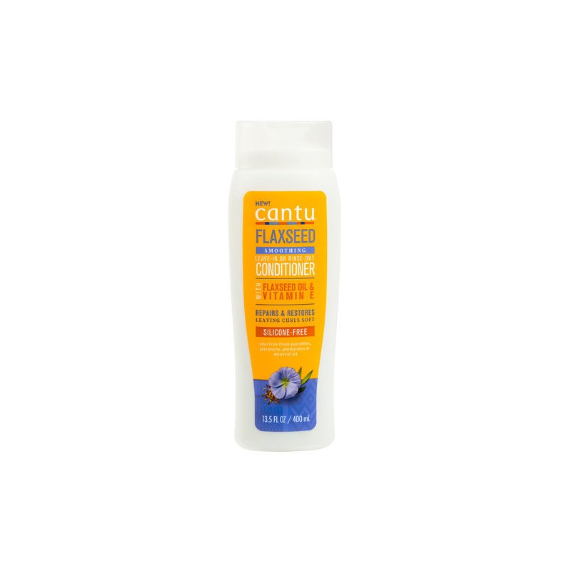CANTU - FLAXSEED - Smoothing Leave-In or Rinse Out Conditioner