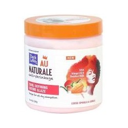 DARK AND LOVELY - AU NATURALE ANTI SHRINKAGE - CURL DEFINING CREME GLAZE - CREME BOUCLES - 397G