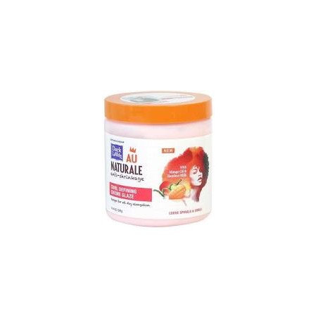 DARK AND LOVELY - AU NATURALE ANTI SHRINKAGE - CURL DEFINING CREME GLAZE - CREME BOUCLES - 397G