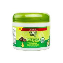 ORS - OLIVE OIL - CREME DE CHEVEUX A L'HUILE DE RICIN 227G