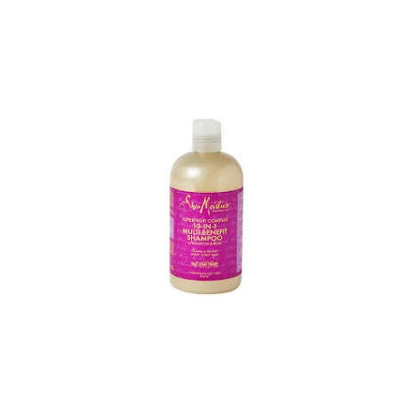 SHEA MOISTURE SUPERFRUIT COMPLEX 10 EN 1 SHAMPOING MULTI BENEFICES 384ML