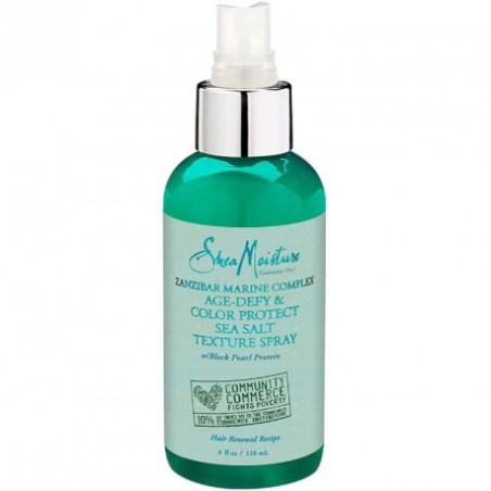 SHEA MOISTURE ZANZIBAR MARINE COMPLEX SPRAY SCELLANT ANTI-AGE PROTECTEUR DE CHALEUR ET DE COULEUR 118ML