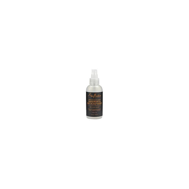 SHEA MOISTURE AFRICAN BLACK SOAP ELIXIR POUR CUIR CHEVELU SEC 118ML