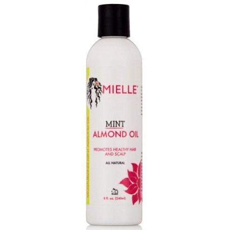 MIELLE ORGANICS - HUILE D'AMANDE DOUCE ET MENTHE 240ML