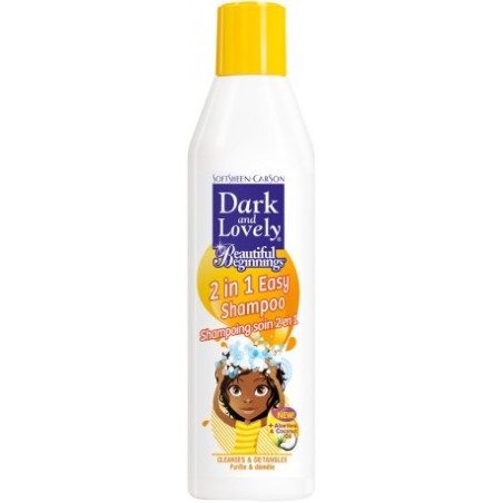 DARK AND LOVELY - SHAMPOING SOIN 2 EN 1 - BEAUTIFUL BEGINNINGS ENFANTS - 250ML