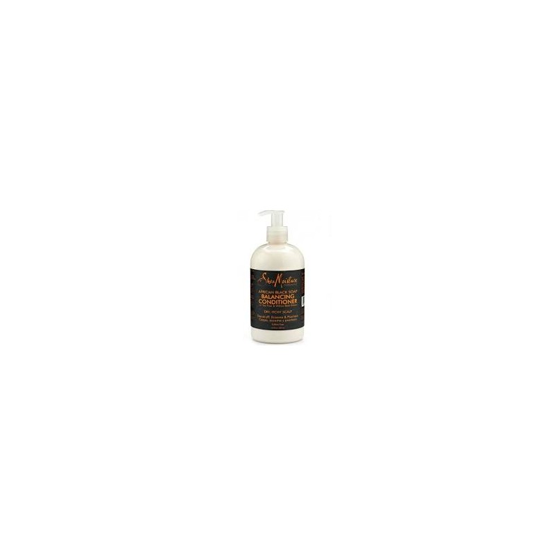 SHEA MOISTURE AFRICAN BLACK SOAP CONDITIONNEUR ÉQUILIBRANT 384ML