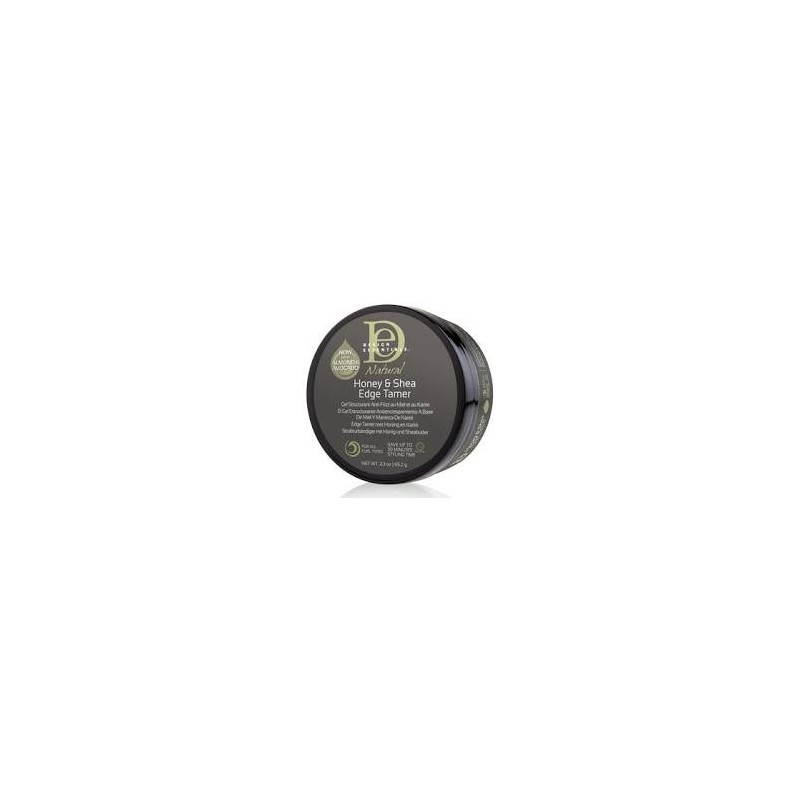 DESIGN ESSENTIALS - HONEY & SHEA EDGE TAMER - GEL STRUCTURANT ANTI FRIZZ AU MIEL ET AU KARITE - 65.2G