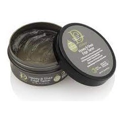 DESIGN ESSENTIALS - HONEY & SHEA EDGE TAMER - GEL STRUCTURANT ANTI FRIZZ AU MIEL ET AU KARITE - 65.2G