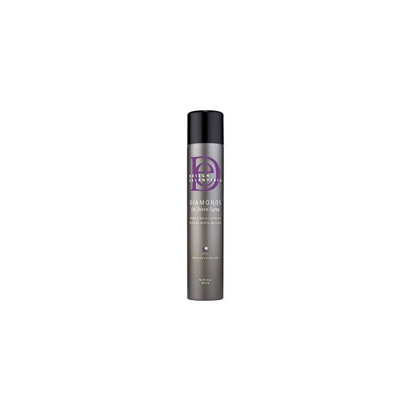 DESIGN ESSENTIALS - DIAMONDS OIL SHEEN OIL -  SPRAY D'HUILE BRILLANCE - 283.5G