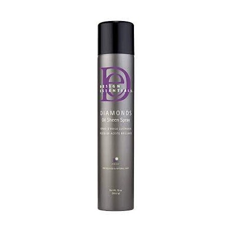 DESIGN ESSENTIALS - DIAMONDS OIL SHEEN OIL -  SPRAY D'HUILE BRILLANCE - 283.5G