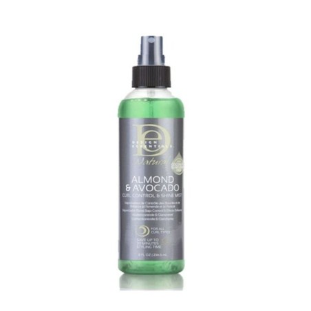 DESIGN ESSENTIALS - AMANDE ET AVOCAT - SPRAY CONTRÔLE DE BOUCLE ET BRILLANCE - 236ml