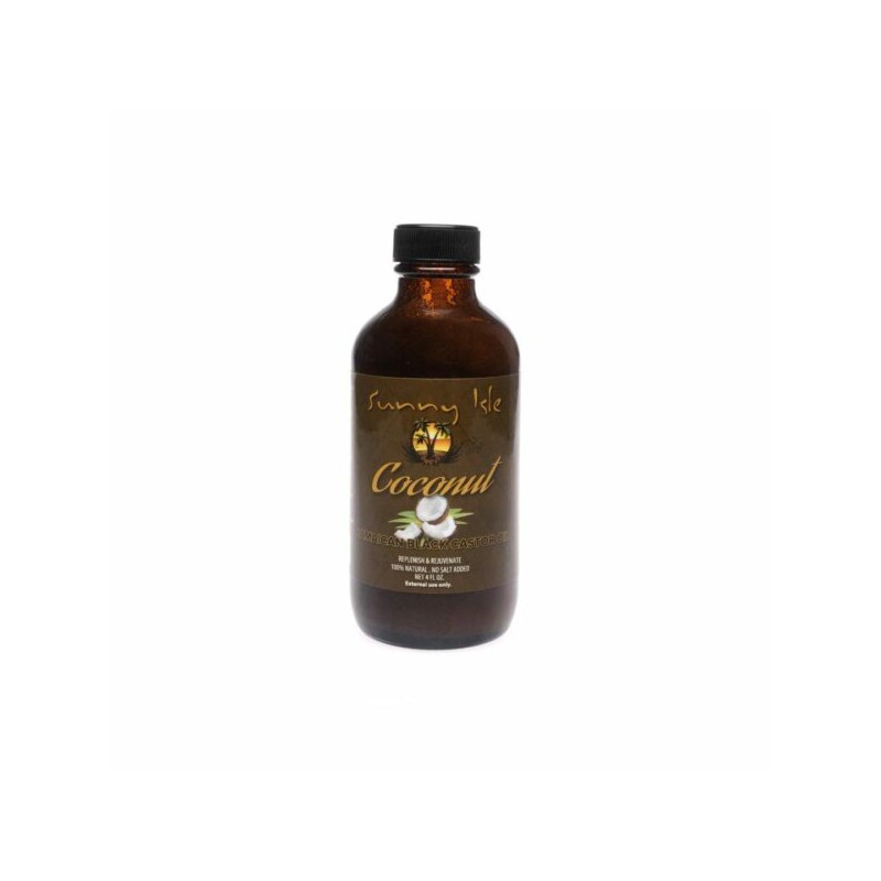 SUNNY ISLE - COCONUT JAMAICAN BLACK CASTOR OIL 120ML