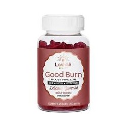LASHILE BEAUTY - GOOD BURN - BOOST MINCEUR BRÛLE-GRAISSE CURE 1 MOIS 60 GUMMIES 150G