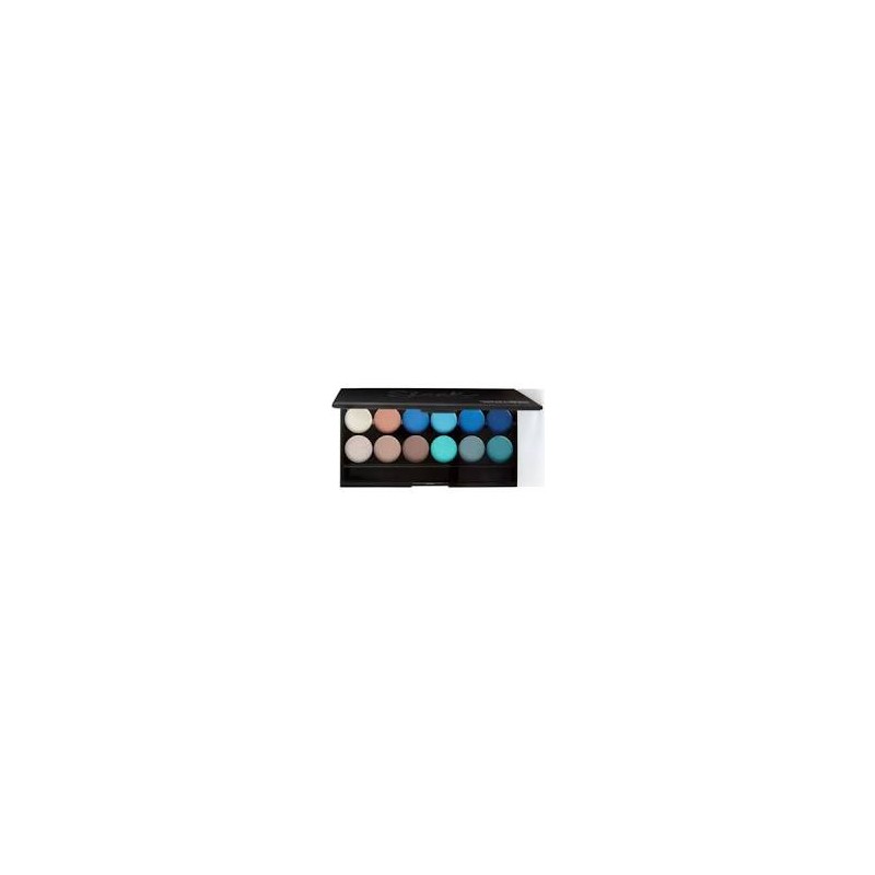 SLEEK MAKE UP I-DIVINE PALETTE D'OMBRES A PAUPIERES CALM BEFORE THE STORM 085 NAUTICAL COLLECTION 13.2G