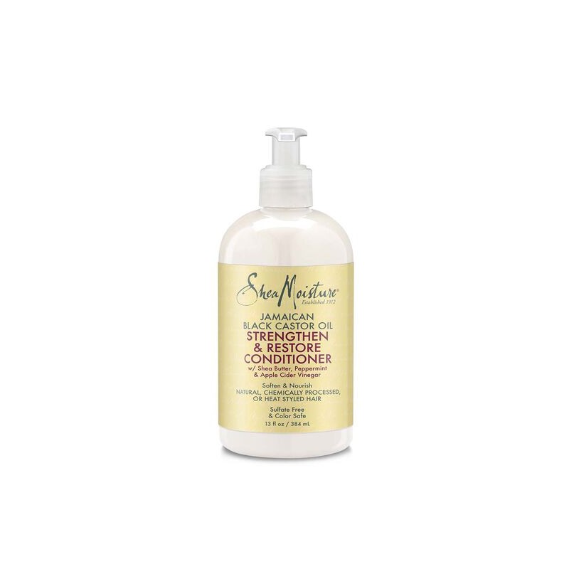 SHEA MOISTURE - JAMAICAN BLACK CASTOR OIL - CONDITIONER FORTIFIANT ET RÉPARATEUR FLACON 384ml