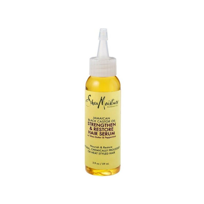 SHEA MOISTURE - JAMAICAN BLACK CASTOR OIL - SÉRUM FORTIFIANT ET RÉPARATEUR 59ml